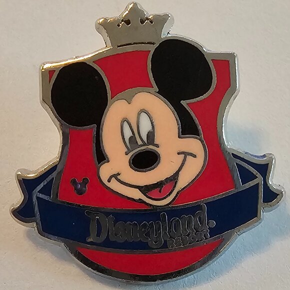 Disney Accessories - DISNEY Pin Trading ~ Disneyland Resort ~ Crest/Mickey Mouse 1/5 ~ 2012